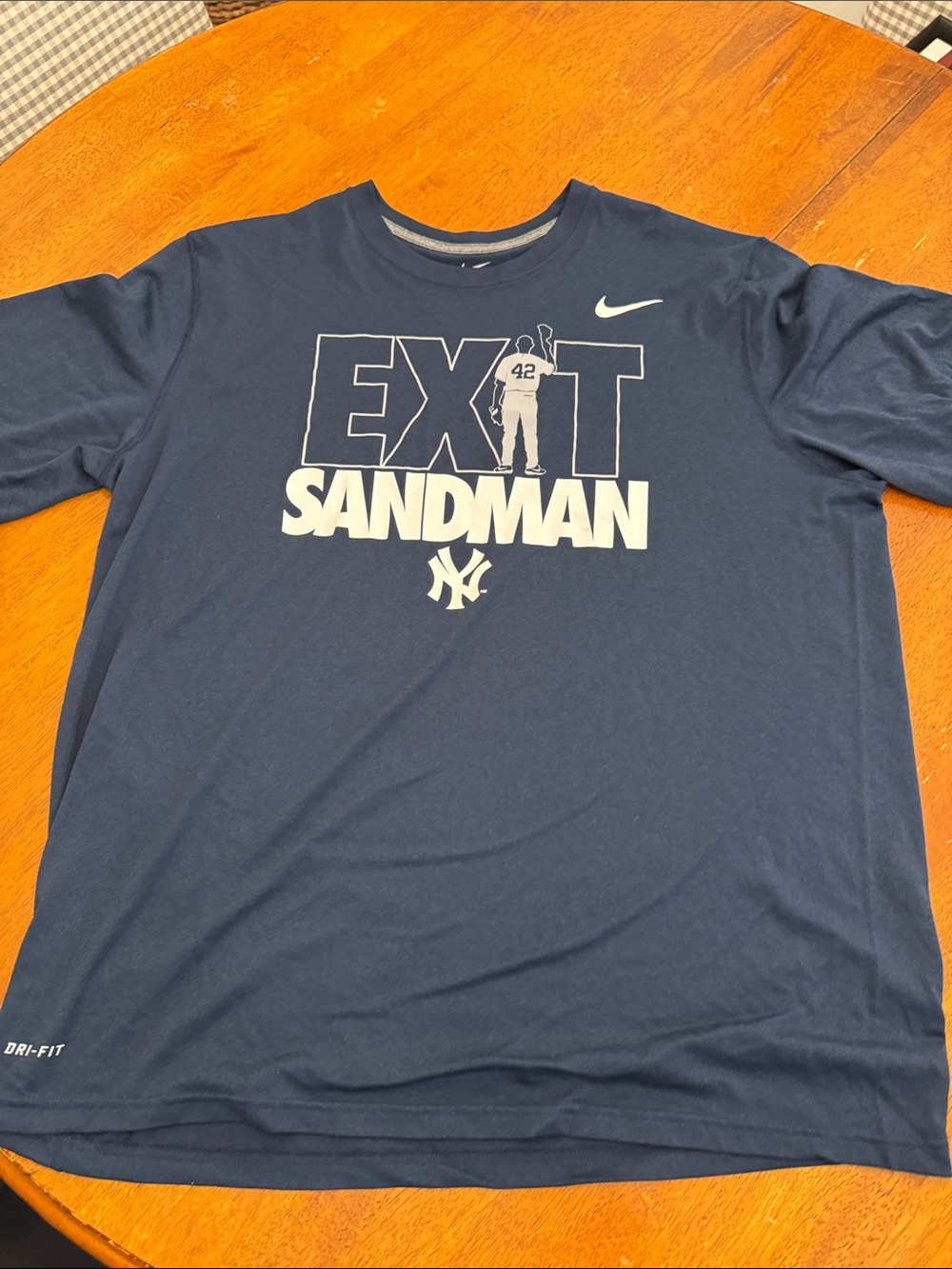 Nike Navy Blue 'Sandman' Graphic Dri-FIT Tee xxl